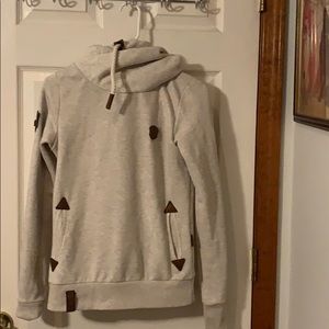 Naketano pullover hoodie oatmeal